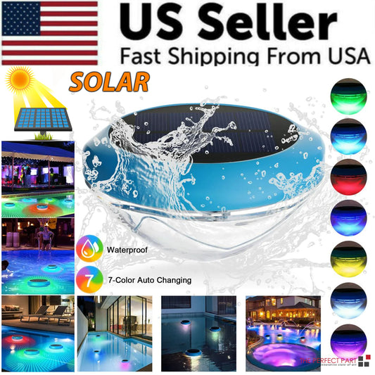 Solar LED RGB Floating Light for Pool or Garden